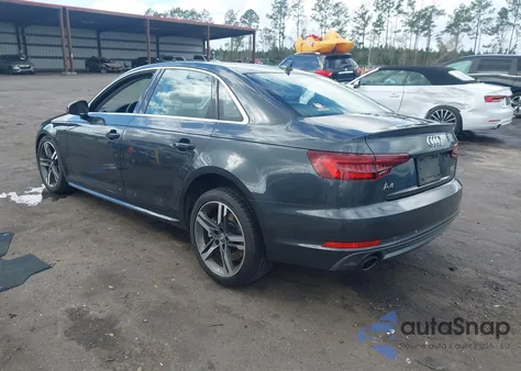 2018 Audi A4 2.0T Premium/2.0T Tech Premium from USA, damaged, VIN WAUENAF45JN019622